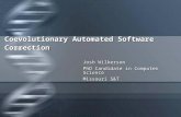 Coevolutionary Automated Software Correction