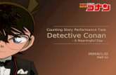 Counting Story Performance Task Detective Conan - A Meaningful Day -