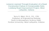 Terry R. West, Ph.D., P.E., CPG Professor of Engineering Geology Earth & Atmospheric Science Dept.