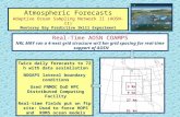 Atmospheric Forecasts Adaptive Ocean Sampling Network II (AOSN-II)