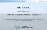 UK CCSC September 2007
