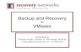 Backup and Recovery for VMware