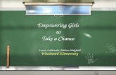 Empowering Girls to Take a Chance