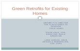 Green Retrofits for Existing Homes