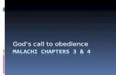 Malachi chapters 3 & 4