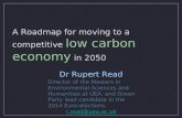 A Roadmap for moving to a competitive  low carbon economy in 2050