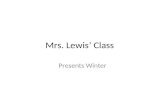 Mrs.  Lewisâ€™  Class