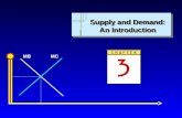 Supply and Demand: An Introduction