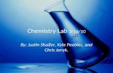 Chemistry Lab  3/16/10