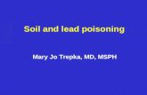 Soil and lead poisoning