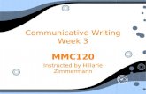 Communicative Writing Week 3