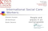 International Social Care Workers: