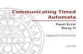 Communicating Timed Automata
