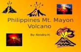 Philippines Mt.  Mayon  Volcano