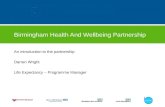 Birmingham Health And Wellbeing Partnership