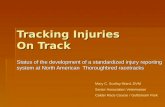 Tracking Injuries  On Track