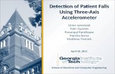 Detection of Patient Falls Using Three-Axis Accelerometer
