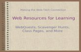 Web Resources for Learning