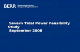 Severn Tidal Power Feasibility Study  September 2008
