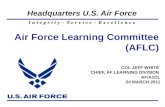 Air Force Learning Committee (AFLC)