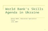 World Bank’s Skills Agenda in Ukraine