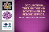 Occupational therapy within Scottish fire & rescue service.