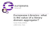 Europeana Libraries: what is the value of a library domain aggregator?