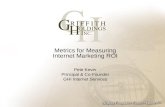 Metrics for Measuring Internet Marketing ROI
