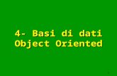 4- Basi di dati  Object Oriented