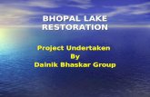 BHOPAL LAKE RESTORATION