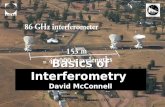 Basics of Interferometry  David McConnell
