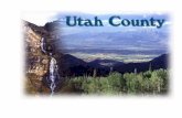 Utah County is located in the center of Utah .