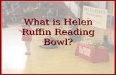 What is Helen Ruffin Reading Bowl?