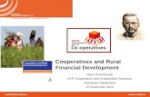Cooperatives and Rural Financial Development