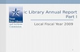 Public Library Annual Report Part I
