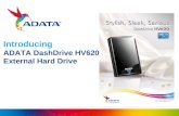 Introducing ADATA DashDrive HV620   External Hard Drive