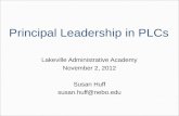 Principal Leadership in PLCs