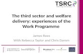 The third sector and welfare delivery: experiences of the Work Programme