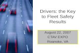 Drivers: the Key to Fleet Safety Results