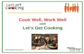 Cook Well, Work Well with Let’s Get Cooking