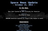 Space News Update - October 15, 2012 -