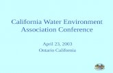 California Water Environment Association Conference