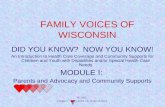 FAMILY VOICES OF WISCONSIN