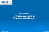 Commission  « Traitement ARV et Pharmacovigilance »