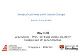 Tropical Cyclones and Climate  Change Results from  HiGEM
