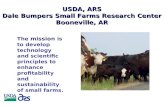 USDA, ARS Dale Bumpers Small Farms Research Center Booneville, AR