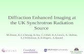 Diffraction Enhanced Imaging at the UK Synchrotron Radiation Source