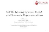 SSP Re-hosting System: CLBM  and Semantic Representations
