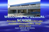 WELCOME TO BERNAL SCHOOL