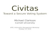 Civitas Toward a Secure Voting System